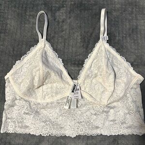 PINK (Victoria’s Secret) White/Cream Bralette